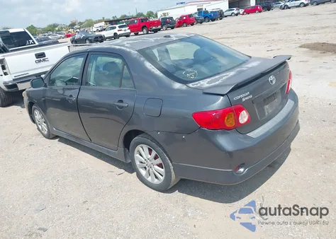 2010 Toyota Corolla S z USA, uszkodzony, nr VIN 2T1BU4EE2AC463824